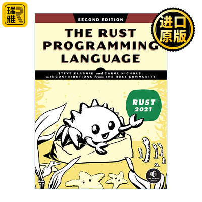 英文原版 The Rust Programming Language Rust Steve Klabnik
