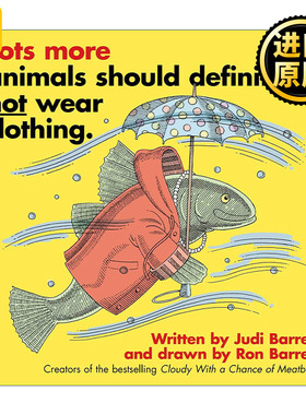 英文原版 Lots More Animals Should Definitely Not Wear Clothing