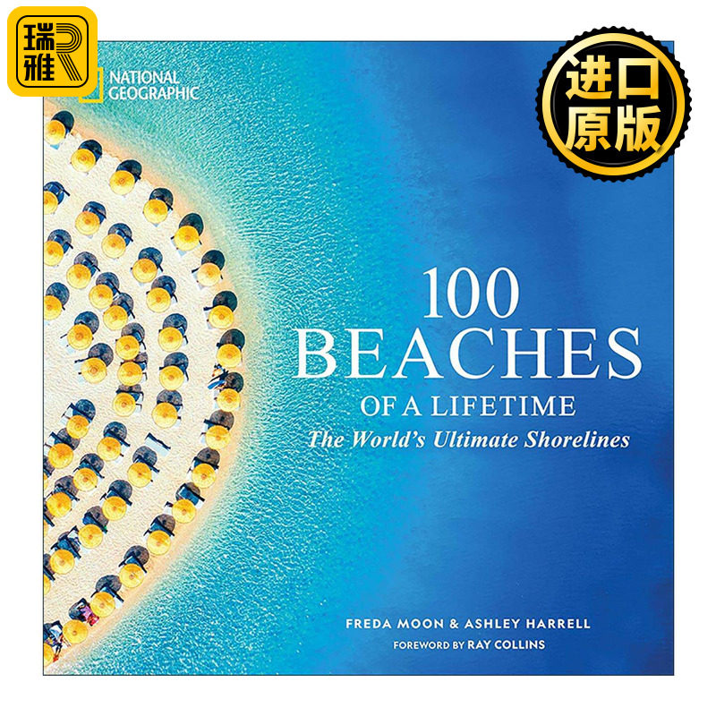 英文原版 100 Beaches of a Lifetime 100个一生难忘的海滩 世界美丽的海岸线 旅游推荐 精装 英文版 进口英语原版书籍