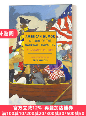英文原版 American Humor A Study of the National Character 美国幽默 国民性研究 Constance Rourke 英文版 进口英语原版书籍