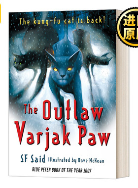 亡命之徒 英文原版 The Outlaw Varjak Paw 英文版 Said 纯全英文版正版原著进口英语书籍