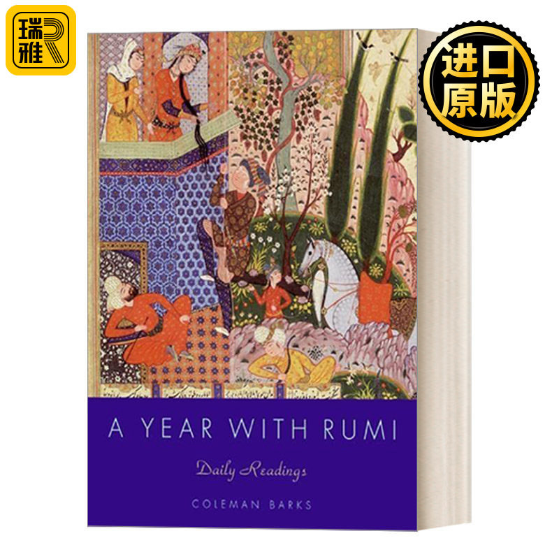 A Year with Rumi 和鲁米在一起的一年 精装 Coleman Barks