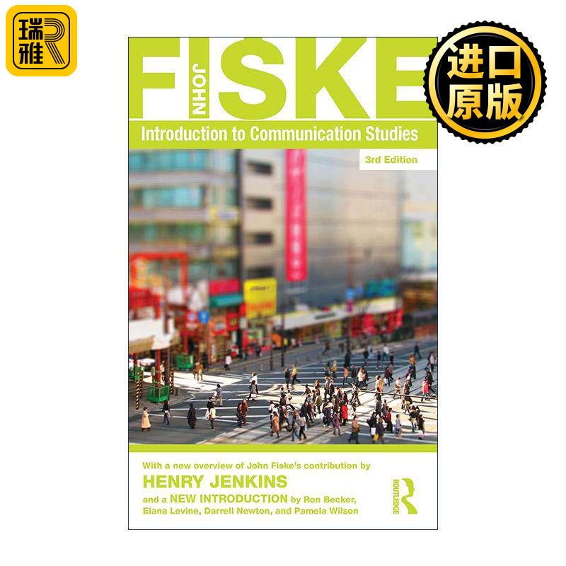 英文原版 Introduction to Communication Studies 传播学导论 文化与传播研究系列 英文版 进口英语原版书籍
