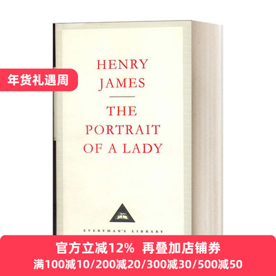 英文原版小说 The Portrait Of A Lady 一位女士的画像 亨利·詹姆斯 人人图书馆精装收藏版 英文版 Henry James 进口英语原版书籍