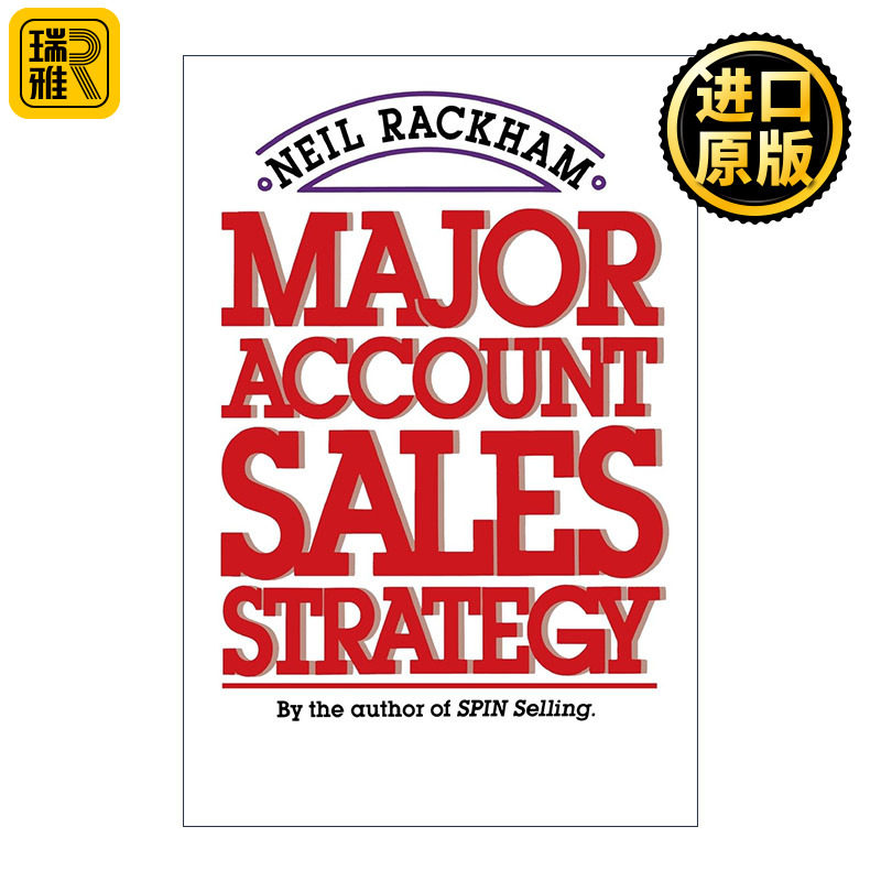 Major Account Sales Strategy 大客户销售策略 尼尔·雷克汉姆