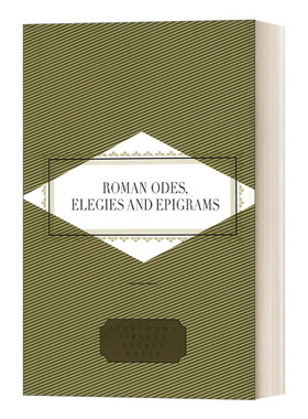 英文原版 Roman Odes, Elegies & Epigrams Everyman