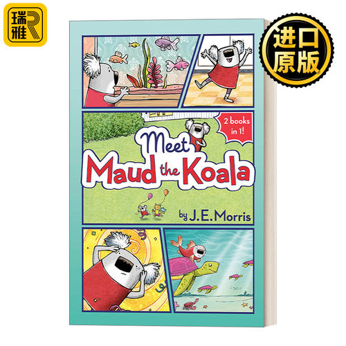 Meet Maud the Koala (Bks 1-2) 考拉默尔德2个故事合辑 全彩漫画绘本书 心理成长情绪情感小学生英文课外读物 J. E. Morris