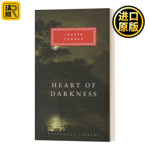 英文原版小说 Heart Of Darkness 黑暗之心 约瑟夫·康拉德 Everyman 精装收藏版 英文版 Joseph Conrad 进口英语原版书籍
