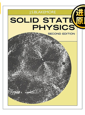 英文原版 Solid State Physics 固体物理学 J. S. Blakemore 英文版 进口英语原版书籍