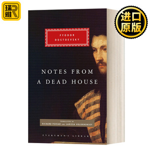 Dead 陀思妥耶夫斯基 Notes Mikhailovich 书籍 英文原版 Fyodor House From 版 Everyman精装 死屋手记 进口英语原版 英文版