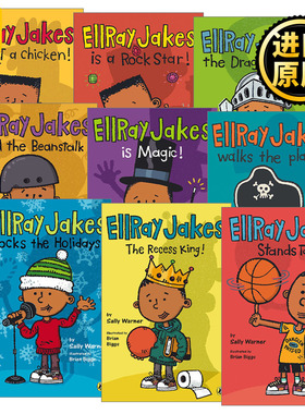 EllRay Jakes 埃雷·杰克系列1-9册 Sally Warner 6-8岁儿童社交友谊小说