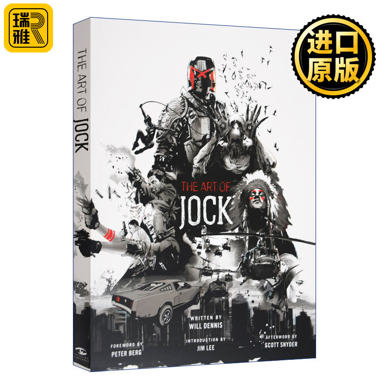 英文原版 The Art of Jock Jock画集 游戏原画设定大师画集 精装 英文版 Jock;Will Dennis 进口英语原版书籍