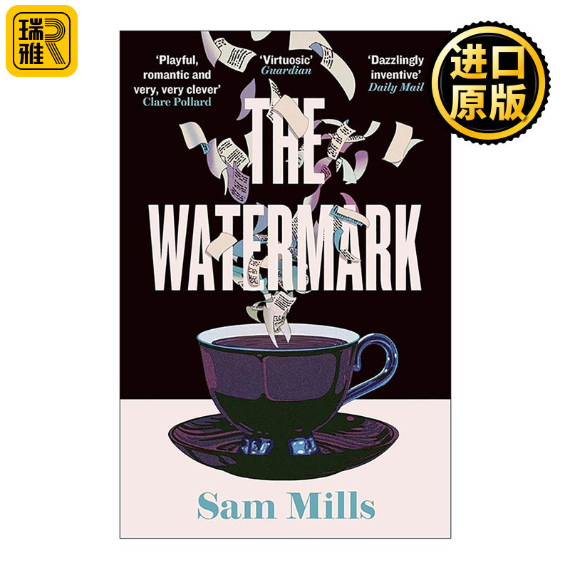 英文原版 The Watermark 水印 艺术史心理悬疑小说 Sam Mills 英文版 进口英语原版书籍