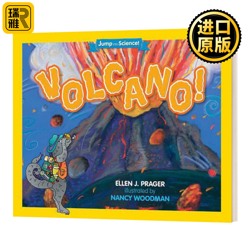 投身科学系列 火山 英文版 national geographic kids 进口英语原版