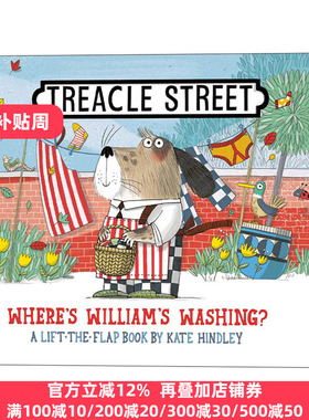 英文原版 Treacle Street: Where's Williams Washing? Kate Hindley