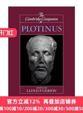 英文原版 The Cambridge Companion to Plotinus 剑桥斯多普罗提诺研究指南 剑桥哲学指南系列 英文版 进口英语原版书籍