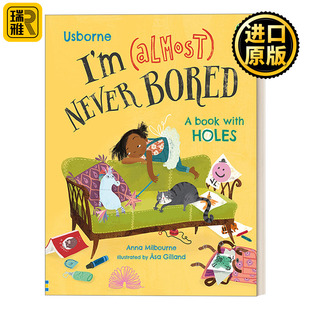 几乎 大开本 Almost 精装 智慧故事绘本 从不感到无聊 我 Bored Never