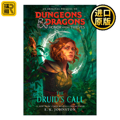 英文原版 Dungeons&Dragons Honor Among Thieves The Druid's Call 龙与地下城 侠盗荣耀之德鲁伊的召唤 前传小说 英文版进口书籍