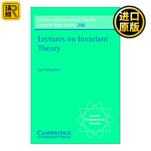Lectures on Invariant Theory 不变量理论讲座 伦敦数学会讲义系列