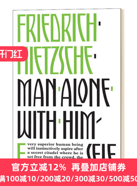 Man Alone with Himself 与孤独为伍 英文原版 尼采 企鹅伟大的思想系列文学视野 英文版 Friedrich Nietzsche 进口英语书籍