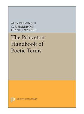 英文原版 The Princeton Handbook of Poetic Terms 普林斯顿诗词手册 诗歌术语 语言学 英文版 进口英语原版书籍