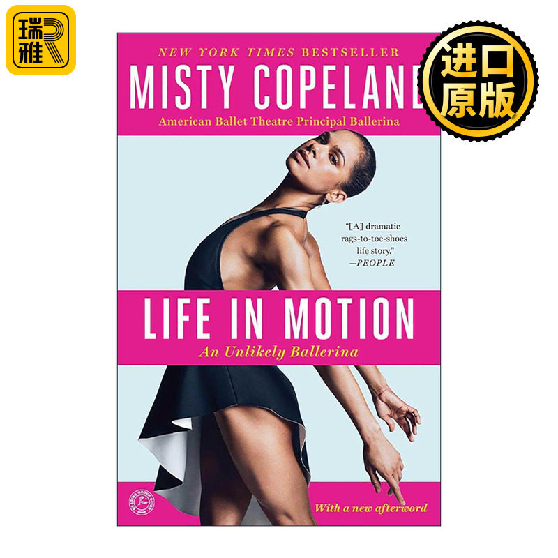 英文原版 Life in Motion 舞动人生 一位非典型芭蕾舞者 米斯蒂·克普兰德回忆录 英文版 进口英语原版书籍