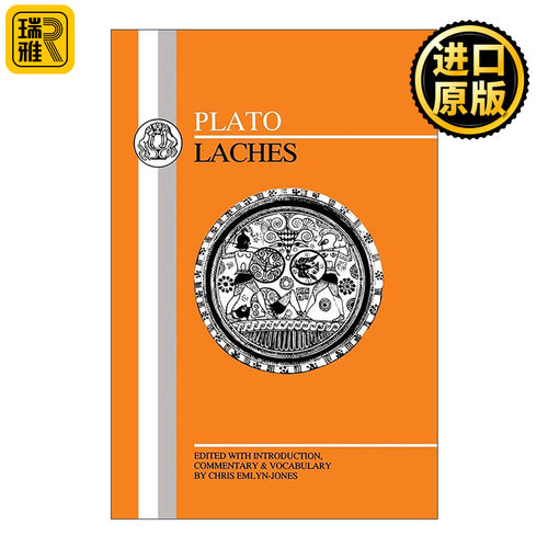 英文原版 Plato Laches 希腊语文本系列 柏拉图 拉凯斯篇 Chris Emlyn-Jones 英文版 进口英语原版书籍