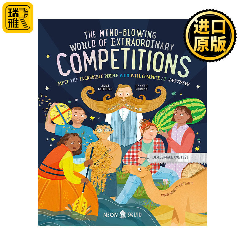 英文原版 The Mind-Blowing World of Extraordinary Competitions 令人惊叹的非凡竞赛世界 精装 英文版 进口英语原版书籍