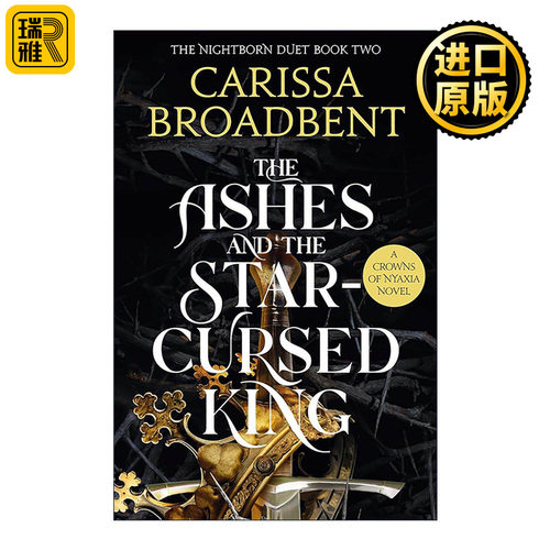 英文原版 The Ashes and the Star-Cursed King 灰烬与星咒之王 尼亚克西亚之冠2 Crowns of Nyaxia 奇幻小说 进口英语原版书籍