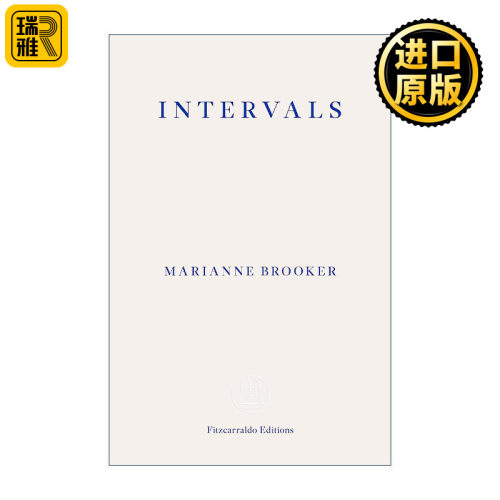 英文原版 Intervals 间隔 玛丽安·布鲁克 2024女性非虚构写作奖长名单 英文版 进口英语原版书籍
