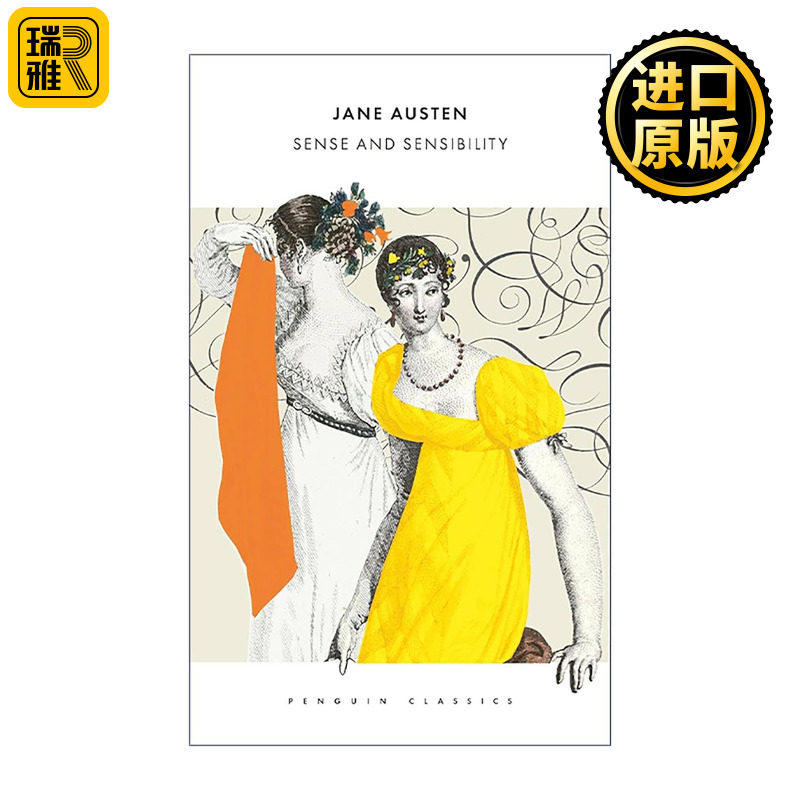 英文原版 Sense and Sensibility 理智与情感 企鹅简奥斯汀经典纪念系列 精装 英文版 进口英语原版书籍
