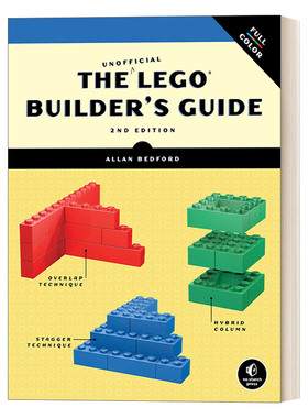英文原版The Unofficial LEGO Builder's Guide  2nd Edition 爱上乐高 乐高搭建指南 第二版 Allan Bedford 英文版 进口原版书籍
