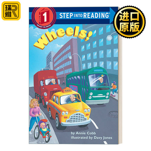英文版 Step into Reading 1 - Wheels! 车轮 英文原版