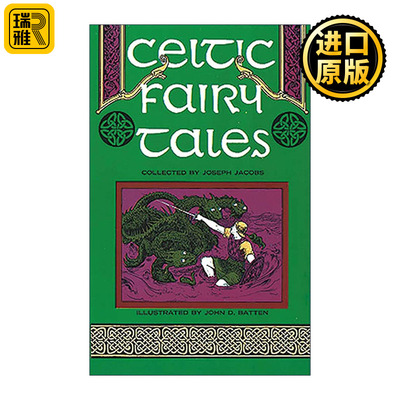 英文原版 Celtic Fairy Tales Dover Children's Classics 凯尔特童话故事集 英文版 进口英语原版书籍