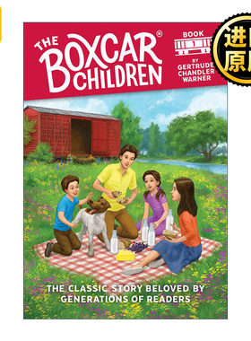 英文原版 The Boxcar Children Boxcar Children Mysteries #1 棚车少年1 儿童侦探推理小说 英文版 进口英语原版书籍