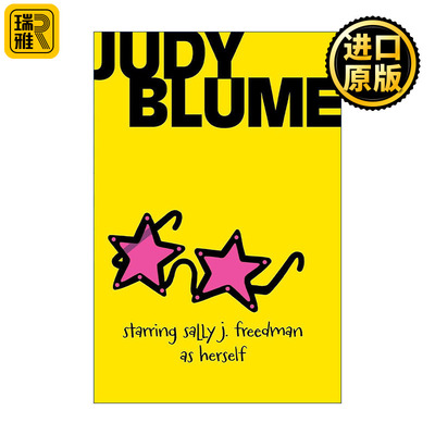 英文原版 Starring Sally J. Freedman as Herself 莉莎主演她本人 Judy Blume儿童小说 英文版 进口英语原版书籍