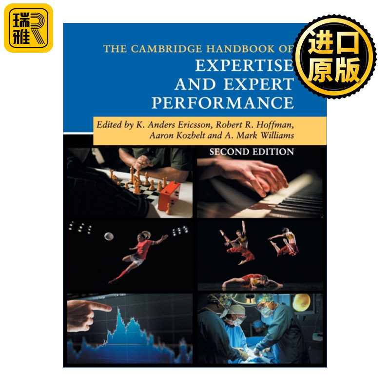 英文原版 The Cambridge Handbook of Expertise and Expert Performance 剑桥手册之专门技能与专家表现 安德斯·艾利克森 心理学