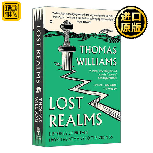 英文原版 Lost Realms 失落的国度 从罗马人到维京人时期的英国历史 英文版 进口英语原版书籍