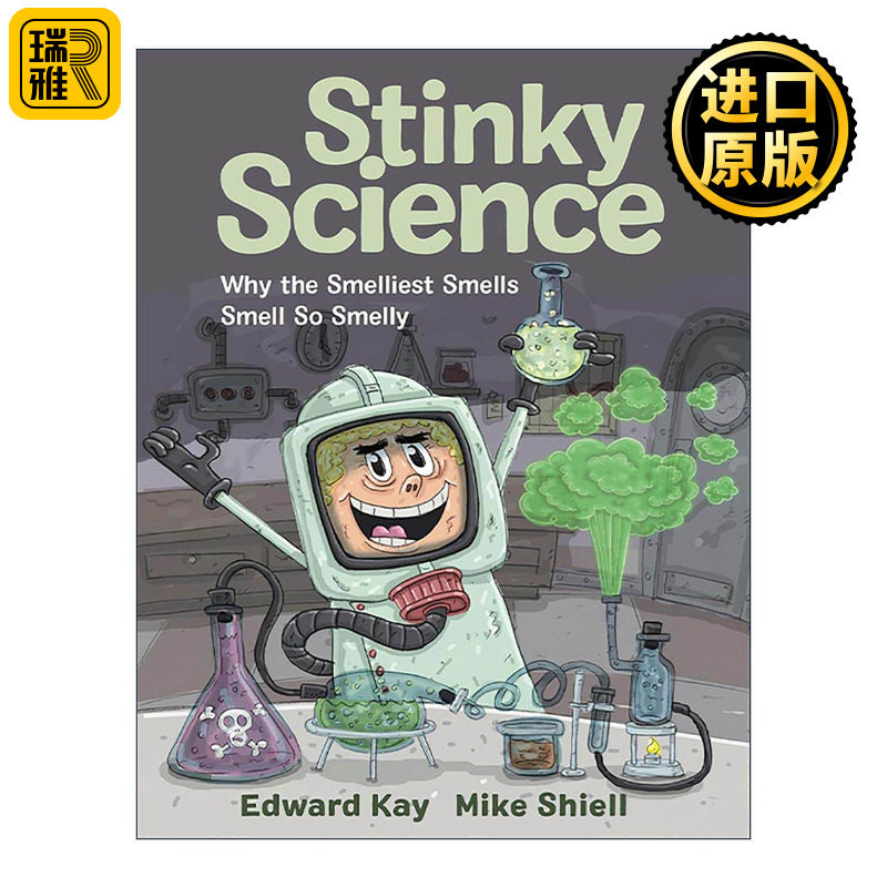 英文原版 Stinky Science 臭气科学 为什么最臭的气味闻起来那么臭 精装科普 恶心的科学系列 英文版 进口英语原版书籍