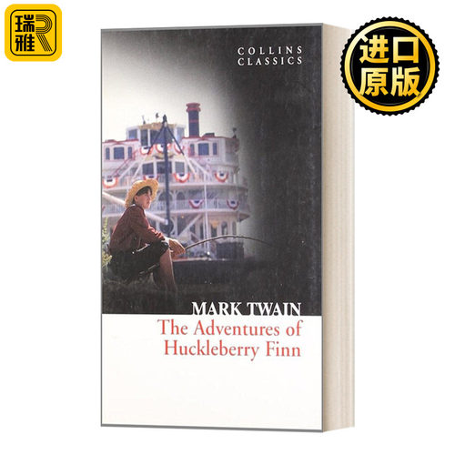 英文原版 The Adventures of Huckleberry Finn  哈克贝利·费恩历险记 Collins Classics 柯林斯经典系列 进口英语原版书籍