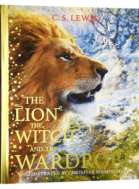 纳尼亚传奇2 狮子 女巫与魔衣橱 The Lion the Witch and the Wardrobe 英文原版 精装全彩彩绘版 和魔衣柜 儿童小说 进口英语书籍