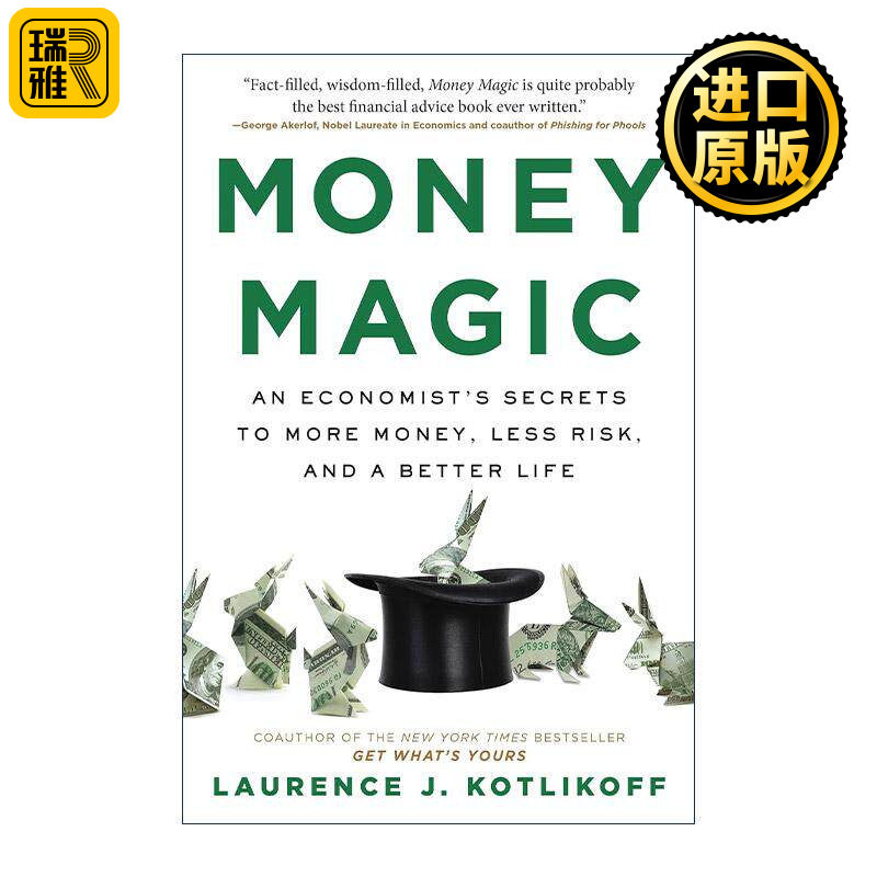 英文原版 Money Magic 金钱的魔力 一个经济学家关于获得更多金钱 更少风险和更好生活的建议 英文版 进口英语原版书籍