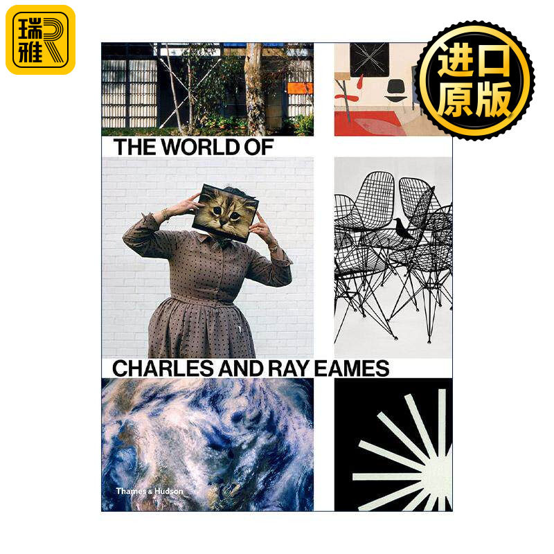 英文原版 The World of Charles And Ray Eames 查尔斯和雷·伊姆斯的世界 椅子家居设计 英文版 进口英语原版书籍