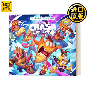 英文原版 The Art of Crash Bandicoot 4: It's About Time 4