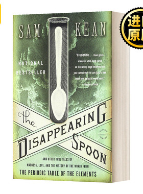元素的盛宴 英文原版 The Disappearing Spoon 英文版 Sam Kean 进口英语原版书籍