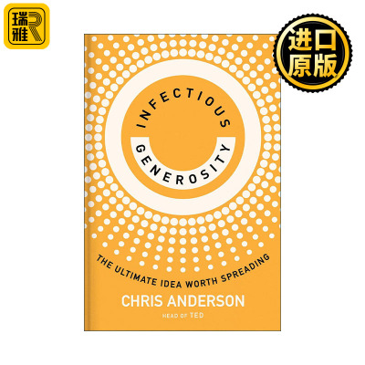 Infectious Generosity 富有感染力的慷慨 值得传播的理念 2024比尔·盖茨夏季书单 演讲的力量作者Chris Anderson新作
