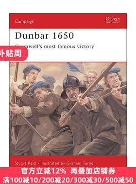 英文原版 Dunbar 1650 丹巴之战 克伦威尔著名的胜利 战争历史系列 英文版 进口英语原版书籍