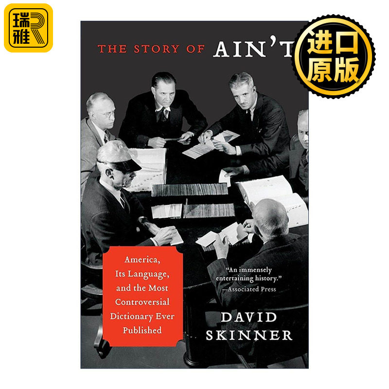 英文原版 The Story of Ain't 美国 其语言以及有史以来争议的词典 英文版 进口英语原版书籍