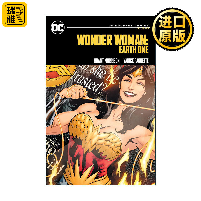 英文原版 Wonder Woman Earth One 神奇女侠 一号地球 精简版 DC漫画 格兰特&middot;莫里森 英文版 进口英语原版书籍