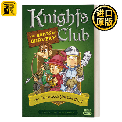 Knights Club The Bands of Bravery Comic Quests 02 2儿童漫画